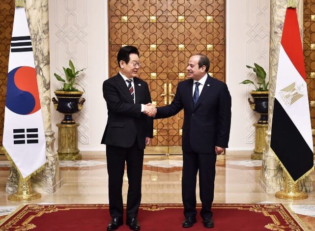 صناعة السيارات والذكاء الاصطناعي على طاولة الرئيس السيسي ونظيره الكوري الجنوبي