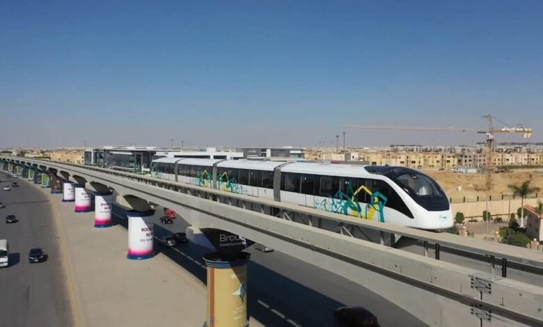 إعادة فتح طريق امتداد محور 26 يوليو بعد انتهاء أعمال كوبري المشاة