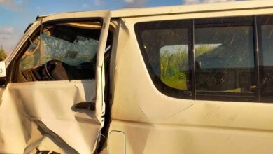 الإسكندرية الصحراوي حادث مروع أربعة مصابين بعد تصادم سيارة نقل أموال بملاكي