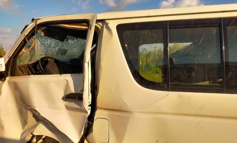 الإسكندرية الصحراوي حادث مروع أربعة مصابين بعد تصادم سيارة نقل أموال بملاكي