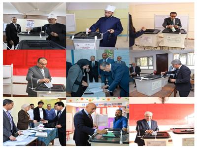 الوزراء في الصفوف الأمامية لطوابير الانتخابات