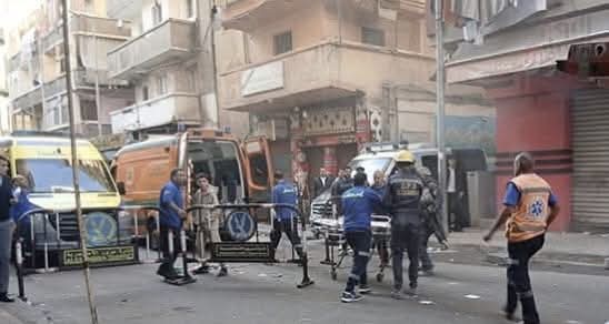 الإسكندرية إنقاذ مسنة وطفلتين بعد انهيار عقار قديم وإصابة 3 أشخاص
