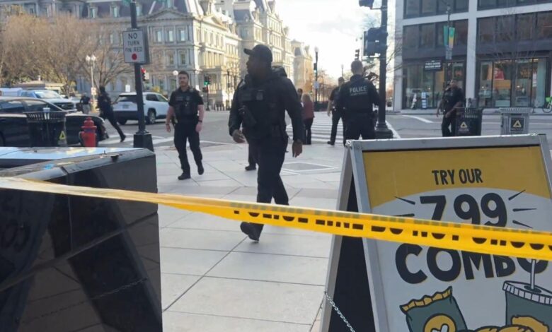 البيت الأبيض إصابة عنصرين من الحرس الوطني