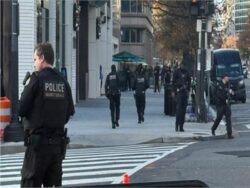 البيت الأبيض إنتشار أمني مكثف بعد إصابة عنصرين من الحرس الوطني