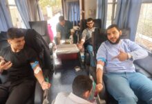 الصحة: جامعة حلوان تشهد حملة مكثفة للتبرع بالدم استمرت أسبوعًا كاملاً