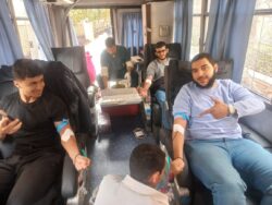 الصحة: جامعة حلوان تشهد حملة مكثفة للتبرع بالدم استمرت أسبوعًا كاملاً