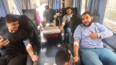 الصحة: جامعة حلوان تشهد حملة مكثفة للتبرع بالدم استمرت أسبوعًا كاملاً