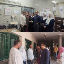 مدير الخدمات الطبية بصحة أسيوط يتابع سير العمل والخدمات بمستشفى صدفا المركزي .