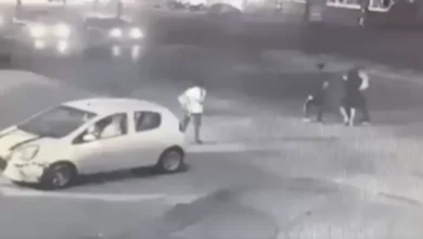 المقطم حاد-ث سيارة طائشة تدهست 3 طلاب جامعيين