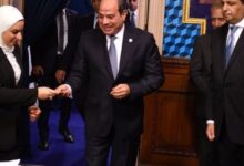  الرئيس السيسي أدلي بصوته