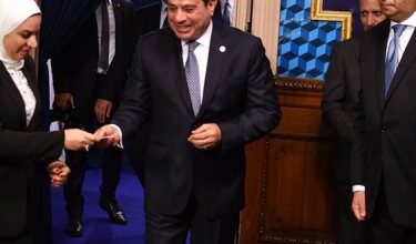  الرئيس السيسي أدلي بصوته