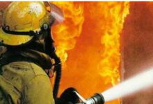 الحماية المدنية تسيطر على حريق في مخزن خردة بشركة في 6 أكتوبر