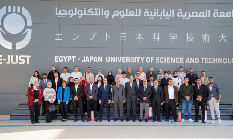 الجامعة المصرية اليابانية تطلق يوم الصناعة