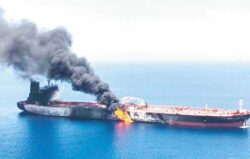 البحر الأسود يشهد حريق على متن ناقلة نفط "فيرات"