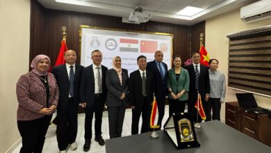 المركز الصينى الافريقى بعلوم البحار يستقبل وفداً صينياً لتعزيز التعاون في الاقتصاد الأزرق