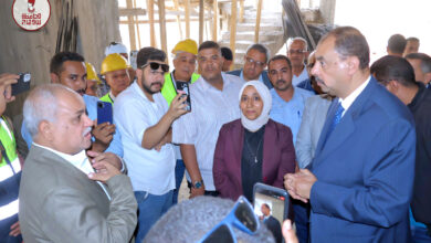 محافظ سوهاج يتفقد أعمال إنشاء المجمع الخدمي لصانعي الأثاث بطهطا
