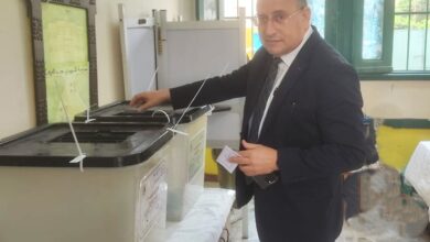 رئيس جامعة الإسكندرية يُدلي بصوته في انتخابات مجلس النواب 2025