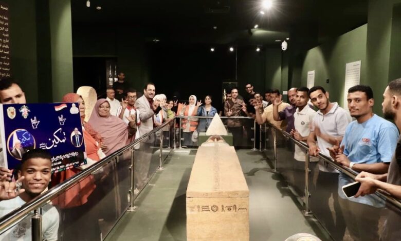 جامعة سوهاج تنظم زيارة لمتحف سوهاج القومي