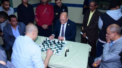 رئيس جامعة سوهاج يفتتح صالة الأنشطة الطلابية بالمدن الجامعية