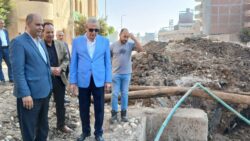 محافظ الغربية في جولة ميدانية مفاجئة بكفر الزيات