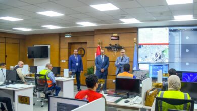 محافظ الإسكندرية يتابع من غرفة العمليات الرئيسية سير انتخابات مجلس النواب