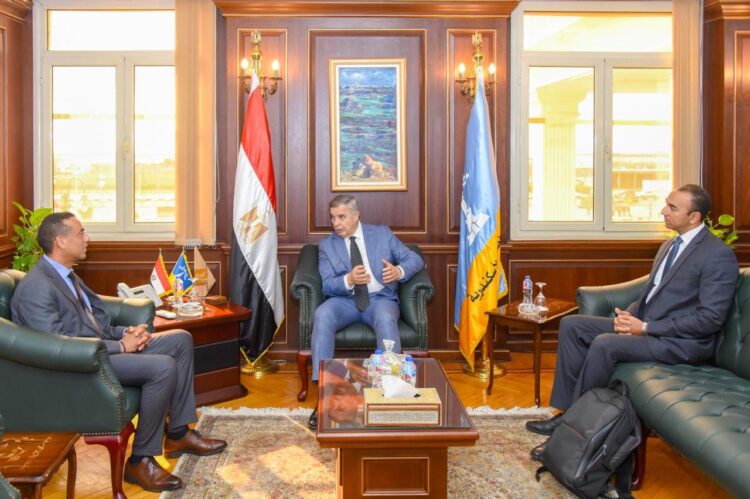 محافظ الإسكندرية يستقبل مدير مكتب برنامج الأمم المتحدة للمستوطنات البشرية