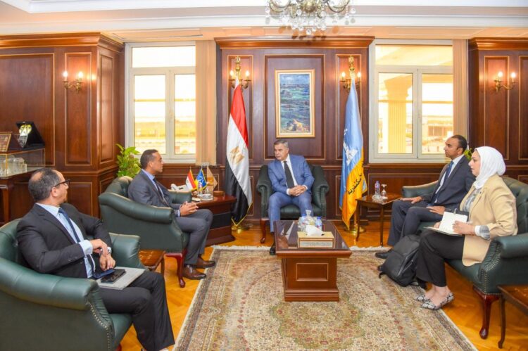 محافظ الإسكندرية يستقبل مدير مكتب برنامج الأمم المتحدة للمستوطنات البشرية