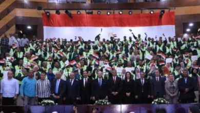 محافظ الجيزة يكرم 170 عامل نظافة ومسؤولين تقديرًا لجهودهم في تطوير محيط المتحف المصري الكبير