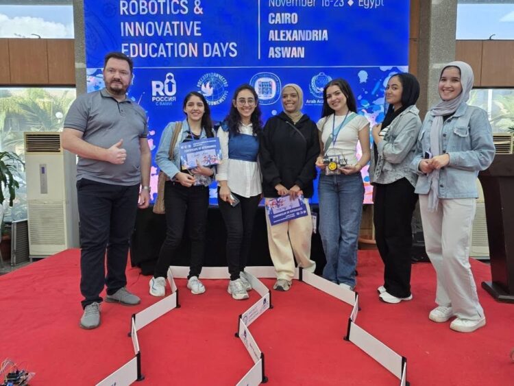 مدير البيت الروسي بالإسكندرية يفتتح أسبوع الروبوتكس
