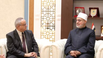 مفتي الجمهورية يستقبل مدير مكتبة الإسكندرية لبحث تعزيز التعاون المشترك