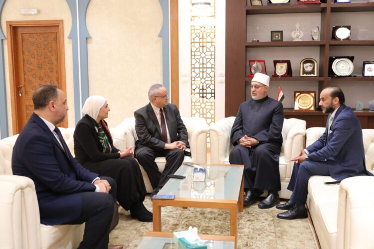 مفتي الجمهورية يستقبل مدير مكتبة الإسكندرية لبحث تعزيز التعاون المشترك