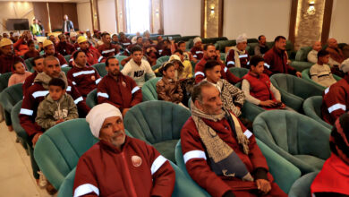 محافظ سوهاج يشهد احتفالية نادي روتاري جنوب الوادي لتكريم عمال النظافة