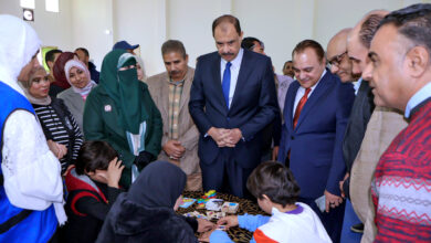 محافظ سوهاج يفتتح تطوير ورفع كفاءة نادي الإيمان لذوي الإعاقة