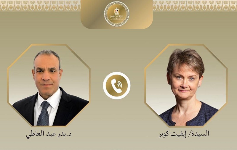 وزير الخارجية في اتصال مع نظيرته البريطانية يرفض فصل الضفة عن غزة