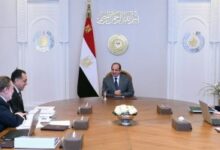 الرئيس السيسي إجتمع اليوم مع مدبولي  وحسن عبد الله محافظ البنك المركزي كجوك وزير المالية