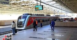 مد ساعات تشغيل مترو الخط الثالث وقطار العاصمة بمناسبة احتفالات رأس السنة