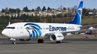 مصر للطيران تنفي هبوط طائرة الشركه إضطراريًا على الطريق الدائري.