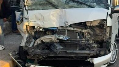 إصابة 3 أشخاص في حادث تصادم ميكروباص وملاكي بالإسكندرية