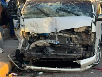 إصابة 3 أشخاص في حادث تصادم ميكروباص وملاكي بالإسكندرية