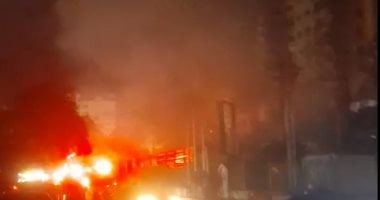 حريق يلتهم مكتبة حديقة الطفل بالزقازيق