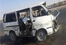 انقلاب ميكروباص بطريق الإسكندرية الصحراوي وإصابة 7 أشخاص
