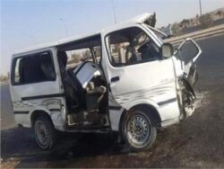 انقلاب ميكروباص بطريق الإسكندرية الصحراوي وإصابة 7 أشخاص