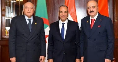 وزير الخارجية يعقد اجتماعا ثلاثيا مع نظيريه الجزائري والتونسي حول ليبيا