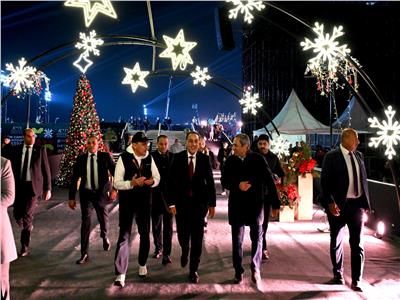 رئيس الوزراء يشارك المحتفلين بالعام الجديد في احتفالية شركة العاصمة الجديدة