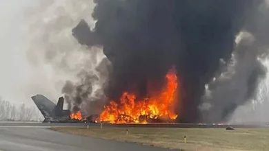 تحطم طائرة تقلُّ رئيس أركان حكومة الدبيبة الليبية في أنقرة.