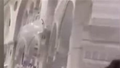 سقوط شخص من الأدوار العليا بالمسجد الحرام وإصابة فرد أمن