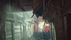 تفاصيل جديده في سوق الخواجات خسائر بملايين الجنيهات