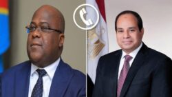 تلقى الرئيس السيسي اتصالاً من رئيس الكونغو الديمقراطية ويؤكد دعم مصر لاتفاق السلام 