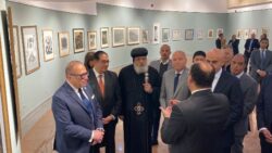 وزيرا التعليم العالي والتربية والتعليم ومحافظ القاهرة يفتتحون متحف الفن المعاصر بجامعة حلوان