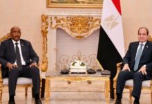 رئاسة الجمهورية تصدر بيانا بمناسبة زيارة رئيس المجلس السيادي الانتقالي السوداني إلى مصر